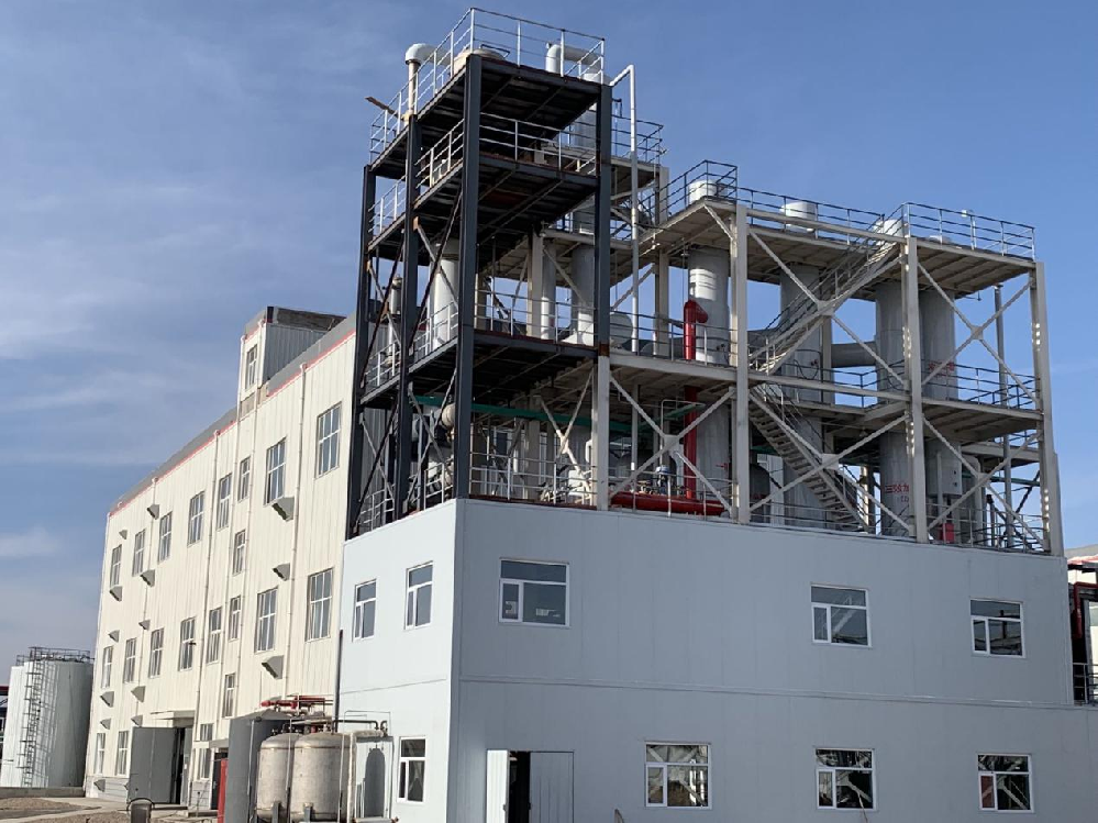 化工行業氯化鈉、硫酸鈉、高COD廢水三效蒸發結晶系統
